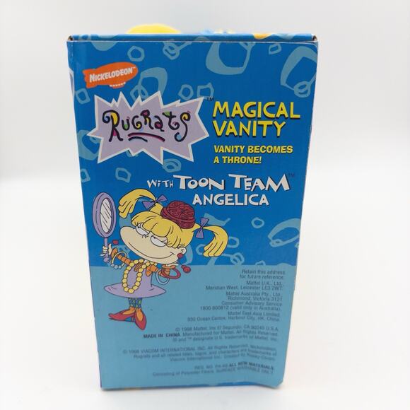 Vintage 1998 Mattel Nickelodeon Rugrats Toon Team Angelica Magical Vanity NEW - Picture 5 of 6
